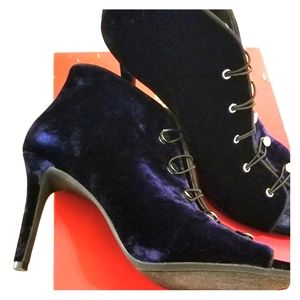 Blue/Black Enzo Angiolini Booties